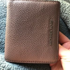 Cobblestone grey Michael kors wallet
